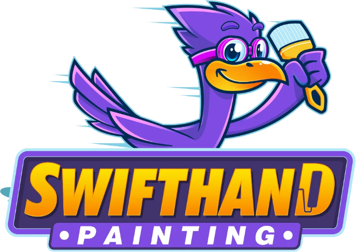 SwiftHand roadrunner mascot and logo